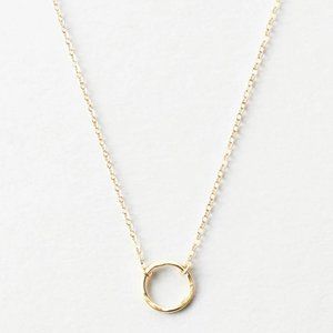 GLDN Mona Circle Gold Necklace